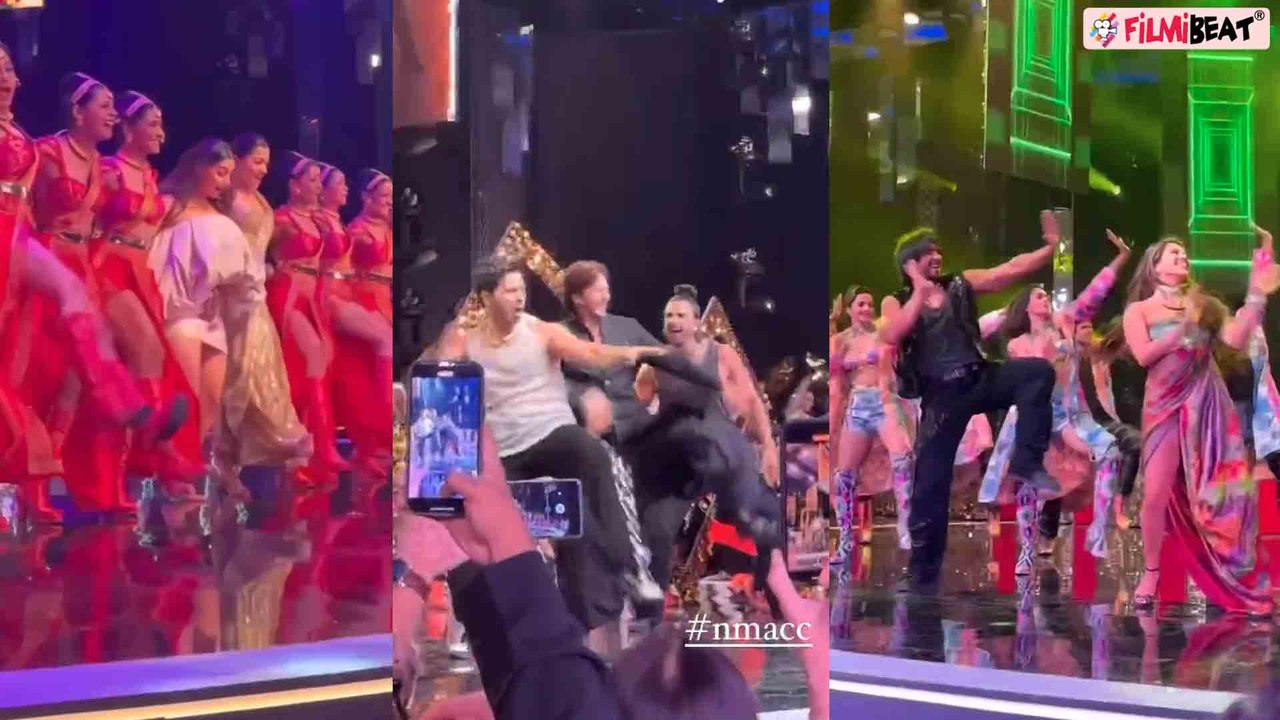 NMACC Event: Shahrukh, Priyanka, Alia Bhatt, Rashmika Dance Performances #InsideVideo! FilmiBeat