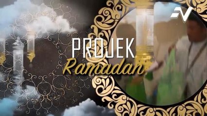 Projek Ramadan berkunjung ke rumah bekas atlit tenis kerusi roda negara, Azman Hassan