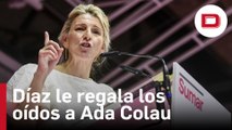 Yolanda Díaz le regala los oídos a Ada Colau: «Has convertido Barcelona en un referente internacional»