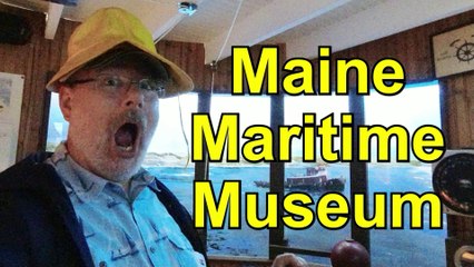 Maine Maritime Museum in Bath, Maine, USA