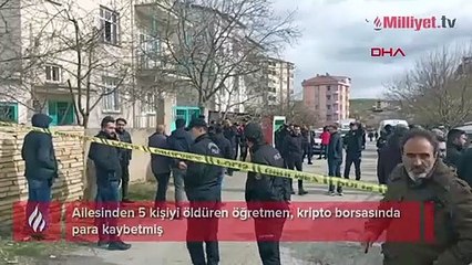 Genç öğretmen ailesinden 5 kişiyi öldürmüştü! Cinayetin sebebi ortaya çıktı