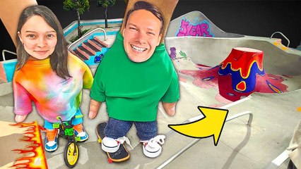Giant Concrete Fingerboard Park || EASY TO MAKE