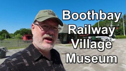 The RAILWAY VILLAGE MUSEUM in Boothbay, Maine, USA