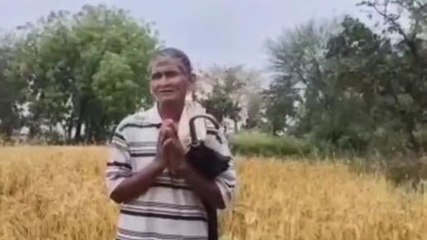 रीवा: जिले में बेमौसम बारिश गिरे ओले, किसानों की फसल हुई तबाह