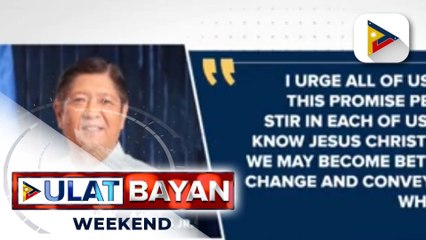 PBBM, nakikiisa sa paggunita ng Semana Santa