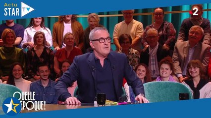 “Ma famille va penser que je suis…” : la folle boulette de Christophe Dechavanne dans Quelle époque