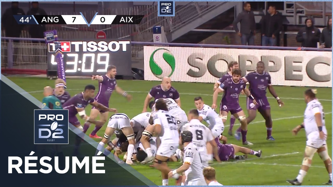 PRO D2 - Résumé SA XV Charente-Provence Rugby: 12-8 - J26 - Saison 2022/2023