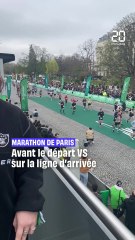 Marathon de Paris : les coureurs avant et après la course