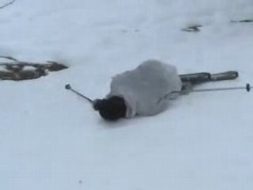 Les nains font du ski