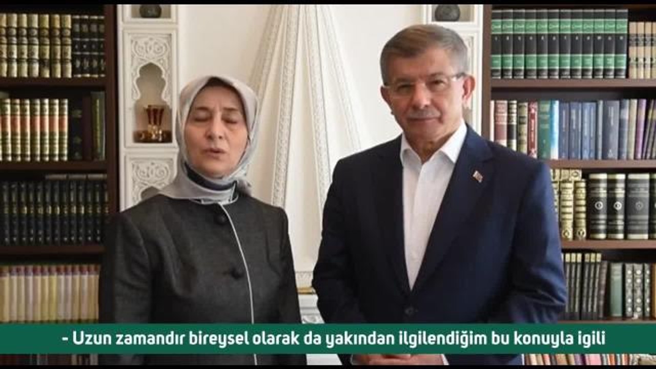 Ahmet Davutoğlu ve Eşi Sare Davutoğlu'ndan 'Otizm Farkındalık Günü' Mesajı: "Otizm, Eksiklik Değil, Farklılıktır"