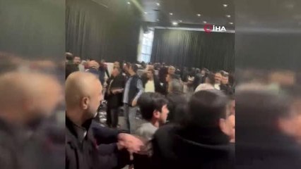 İYİ Parti temayül yoklamasında kavga cep telefonu kamerasında