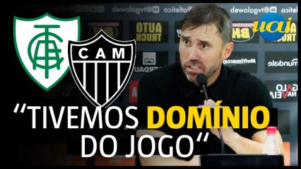 Coudet analisa vitória do Atlético: 'Criamos mais situações'