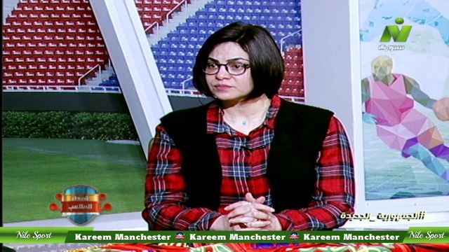الاعلامية سماح عمار لقاء / وائل حبيب مدير الكرة بنادى لا فيينا اصداء الملاعب 2 ابرايل 2023