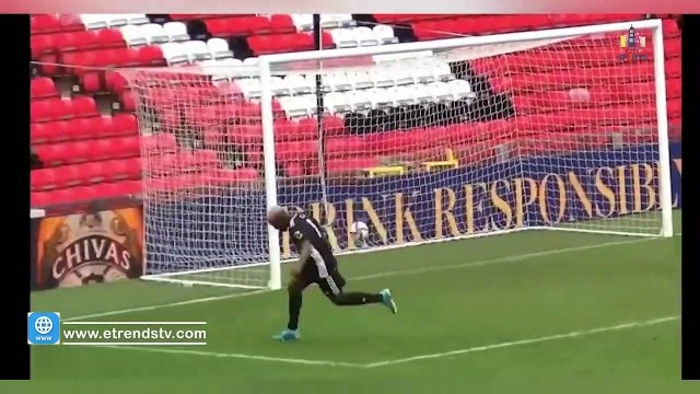 Falz Scores A Fantastic Goal At Old Trafford, Mimics Cristiano Ronaldo Siuu Celebration #Falz