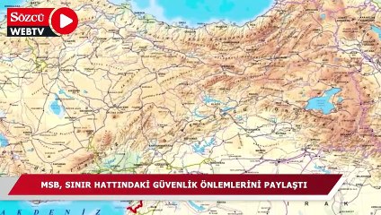 Скачать видео: MSB, sınır hattındaki teknoloji yoğunluklu güvenlik önlemlerini paylaştı