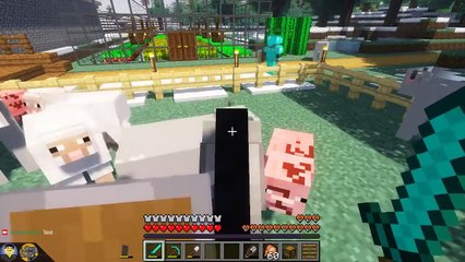 Minecraft Blocktown 3.0 4: Lamas & Beginn des Schlosses