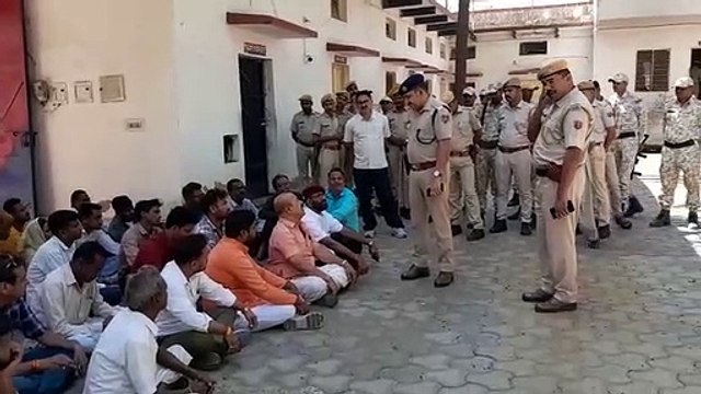 बांसवाड़ा पुलिस ने की अपराधियों की धरपकड़, साढ़े आठ सौ गिरफ्तार