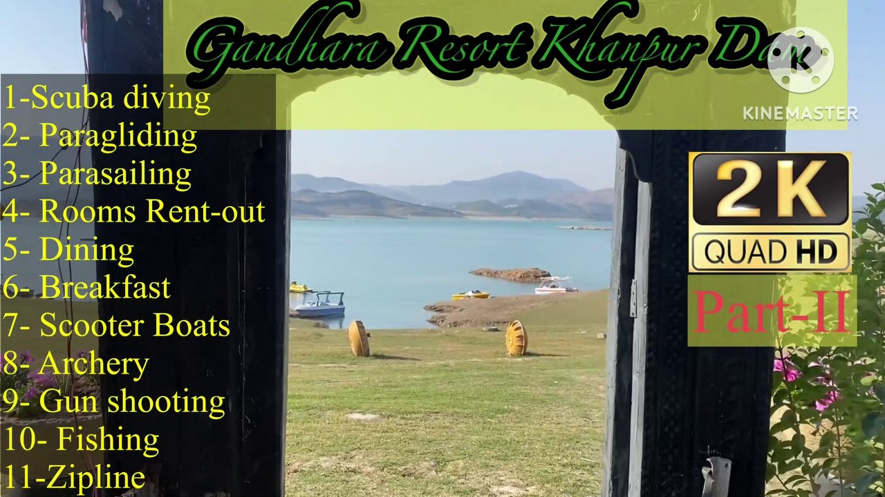 Gandhara resort| part 2 | parasailing | paragliding | scuba diving | night stay| water sports | dining facilities