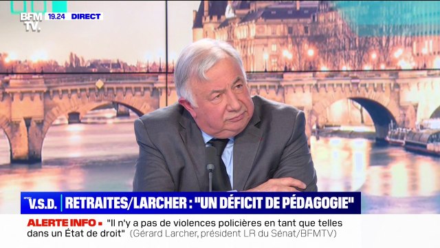Gérard Larcher, président du Sénat: Le dialogue social est une des grandes faiblesses du président de la République, depuis maintenant 6 ans