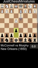 A young Paul Morphy showing he was a chess genius.