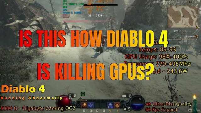 BREAKING: We Discovered the Mysterious Anomaly Killing GPUs In Diablo 4 with a Gigabyte RTX 3080 Ti!