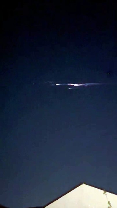 Caída de basura espacial