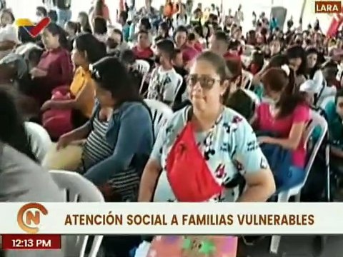 Beneficiadas 12 mil familias vulnerables con ayudas tecnicas y económicas en el edo. Lara