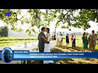 Eugénie d'York dévoile son (énorme) baby bump dans  robe à fleurs à petit prix