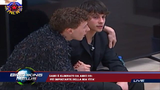 Samu è eliminato da Amici 22: più importante della mia vita'
