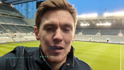 Video herunterladen: Newcastle United 2-0 Manchester United: Dominic Scurr reaction