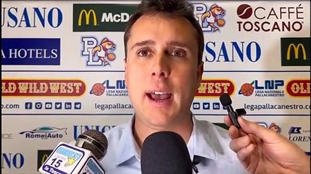 Pielle Unicusano Livorno-Riso Scotti Pavia 75-54, le interviste di Francesco Ingardia