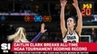 Caitlin Clark Sets New All-Time NCAA Tournament Scoring Record