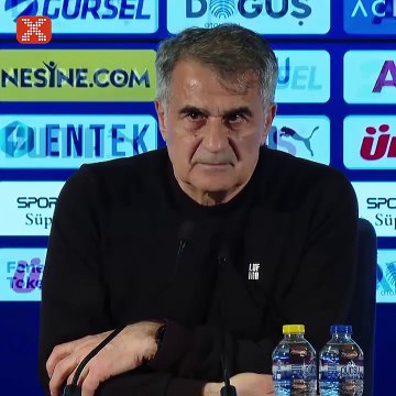 Şenol Güneş: Hakem, takdir haklarını Fenerbahçe'den yana kullandı