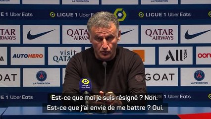 29e j. - Galtier veut un autre comportement et une réaction forte contre Nice