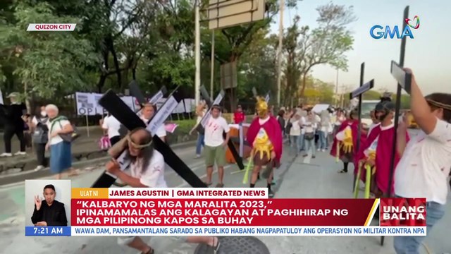 Kalbaryo ng mga Maralita 2023, ipinamamalas ang kalagayan at paghihirap ng mga Pilipinong kapos sa buhay | UB