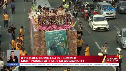 8 pelikula, bumida sa 1st summer MMFF Parade of Stars sa Quezon City | UB