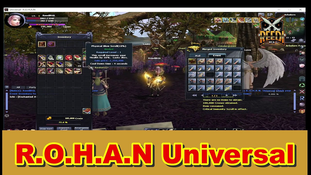 New Universal R.O.H.A.N PvE 