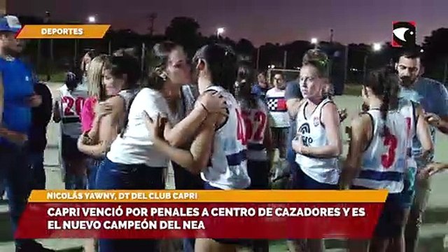 CAPRI venció por penales a Centro de Cazadores y es el nuevo campeón del NEA
