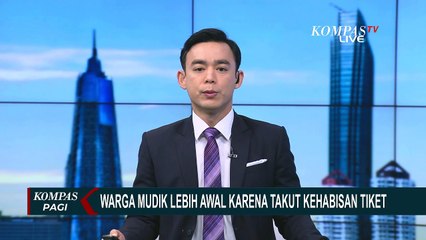 Sejumlah Warga Pilih Mudik Lebih Awal, Begini Situasi di Stasiun Pasar Senen Jakarta!