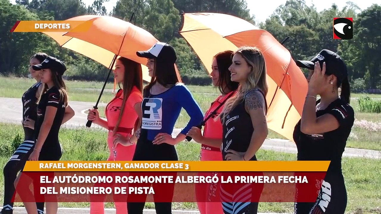 El autódromo Rosamonte albergó la primera fecha del Misionero de Pista