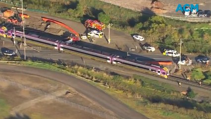 Truck driver dies after train collision in south-west Victoria