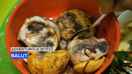 Adventurous Bites: Fertilized duck egg, anyone?