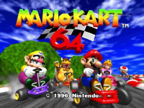 Mario Kart 64 - Browser Gameplay, Mushroom Cup, 150cc