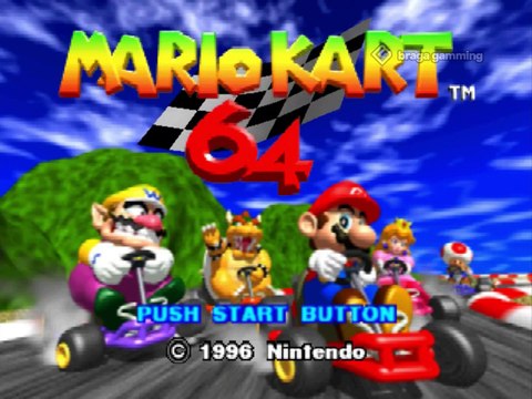 Mario Kart 64 - Peach Gameplay, Flower Cup, 150cc