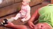 Funniest Baby's Reaction To Daddy Snoring (2)