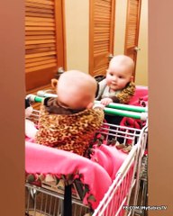 Funny Babies See Mirror For The First Time (2)