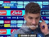 Napoli-Milan 0-4 2/4/23 intervista post-partita Giovanni Di Lorenzo