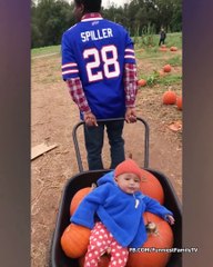 Funniest Baby First Time Go To Farm With Daddy