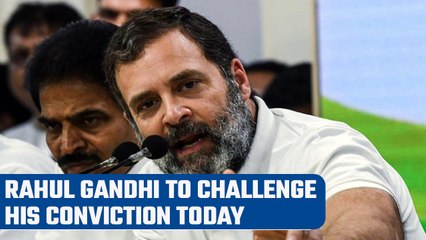 Rahul Gandhi to challenge Surat court conviction today in a Gujarat court | Oneindia News