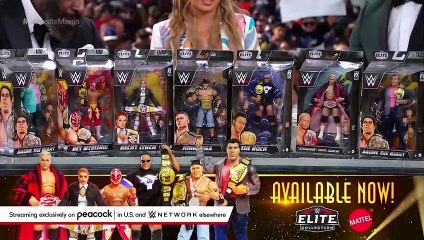 Take an exclusive look at the new Mattel WWE Elite Series 100_ WrestleMania 39 Sunday Kickoff Show
